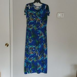 Tropical Maxi Dress